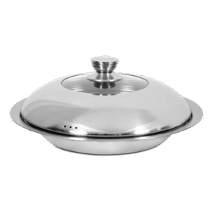 Cookium Stainless Steel Tajine with Glass‑Lid – 18/10 Stainless Base, Transparent Lid, Multiple Sizes