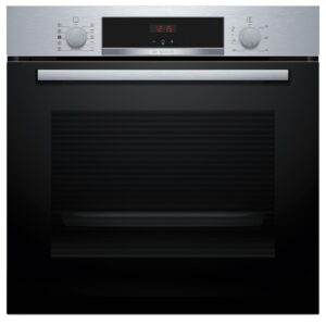 Bosch Series 4 HQA534BS3B Built-in Single Oven, A+ Rated, Brushed Steel