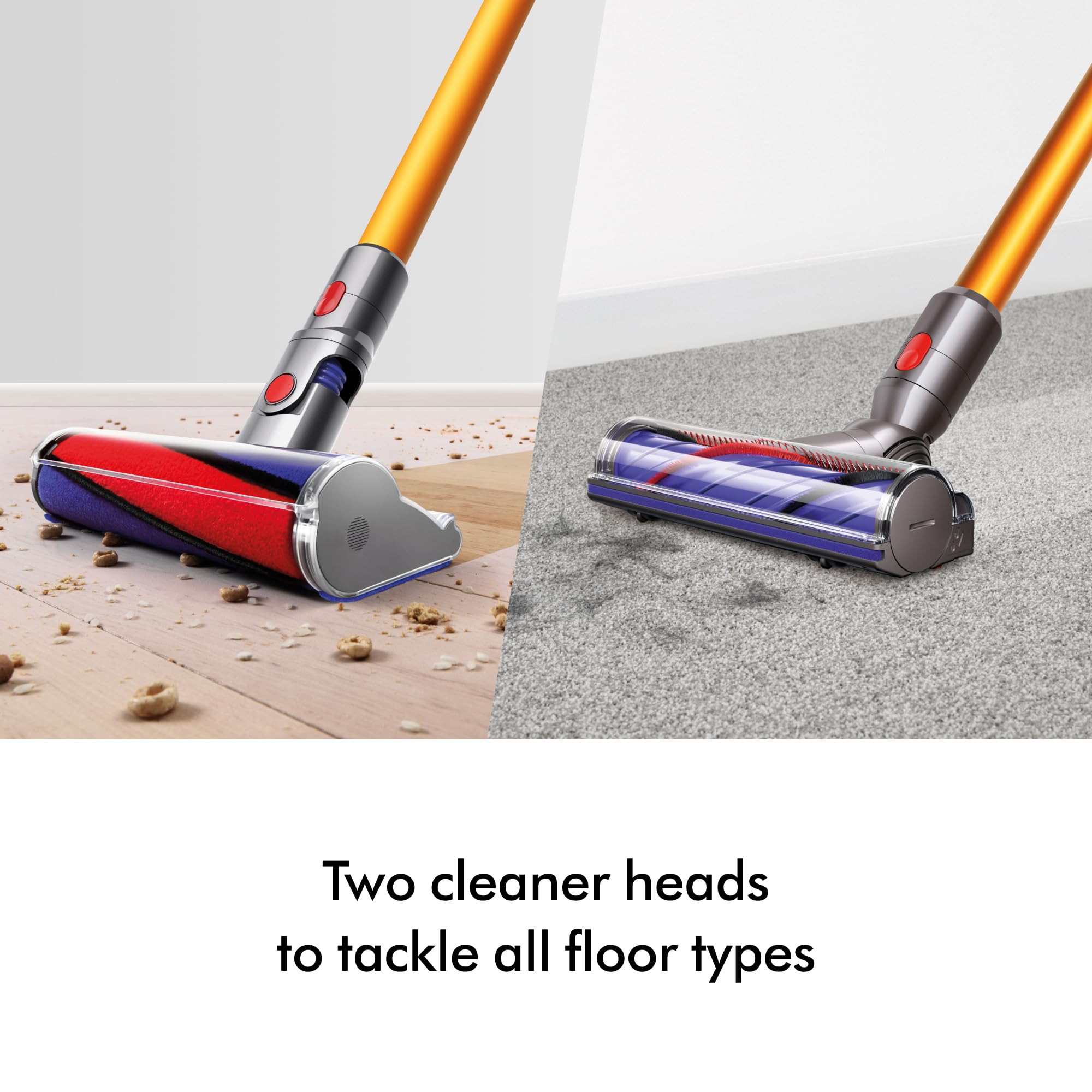 Dyson V8 Absolute Cordless Vacuum – 115AW, 40 Min Runtime, Motorbar, Pet Hair Removal, Fluffy Head, Handheld - Image 6