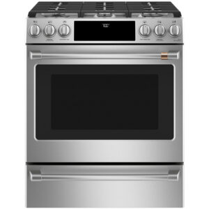 30 Inch Wide 5.6 Cu. Ft. Slide In Gas Range with Griddle and Convection
