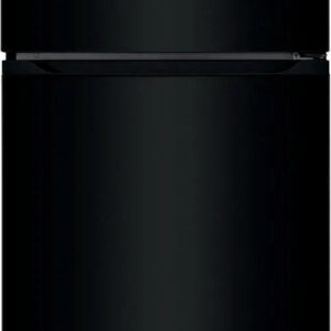 28 Inch Top Freezer Refrigerator with 13.9 Cu. Ft. Capacity, Adjustable Glass Shelves, Humidity-Controlled Crispers, Half-width Deli Drawer, LED Lighting, EvenTemp® Cooling System, ADA Compliant, and ENERGY STAR Certified: Black