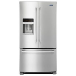 36 Inch Wide 25 cu. ft. French Door Refrigerator with Powercold® and LED Lighting